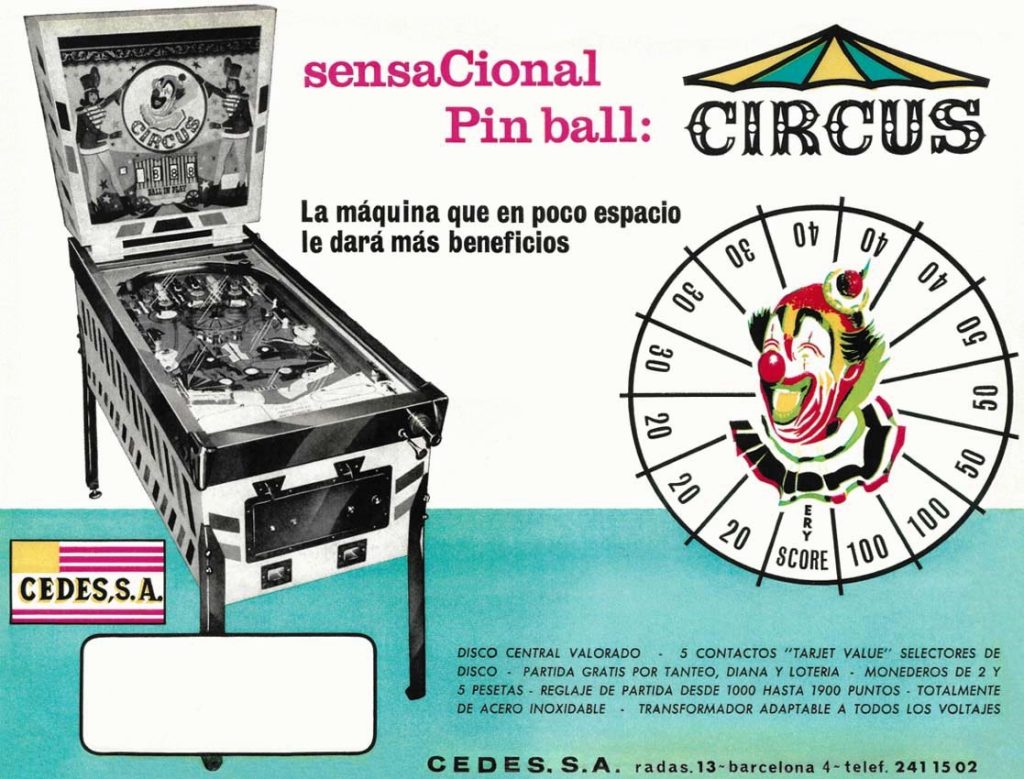 Circus – New York Pinball